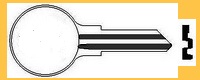 J201 SINGLE SIDED KEY HUDSON LOCK